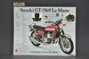 Vintage NOS 1972 Suzuki GT750 J LeMans GT550 J Indy Brochure Dealer Specs OEM