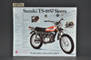 Vintage NOS 1972 Suzuki TS185 J Sierra RV90 J Rover Brochure Dealer Stamp OEM