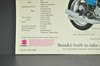 Vintage NOS 1973 Suzuki GT380 K Sebring GT250 K Hustler Brochure Dealer Stamp OEM