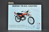 Vintage NOS 1974 Suzuki TM75 L Mini Cross TS50 L Gaucho Brochure Dealer Specs