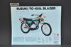 Vintage NOS 1974 Suzuki TS100 L Honcho TC100 L Blazer Brochure Dealer Stamp OEM