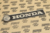 NOS Honda CT90 K1 Left Side Main Cover Emblem Badge Decal 87122-076-020
