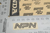 NOS Honda CT90 K1 Left Side Main Cover Emblem Badge Decal 87122-076-020