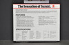Vintage NOS 1983 Suzuki SP100 Motorcycle Brochure Dealer Spec Sheet OEM