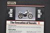 Vintage NOS 1983 Suzuki DR100 Motorcycle Brochure Dealer Spec Sheet OEM