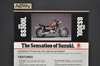 Vintage NOS 1983 Suzuki GS300 L Motorcycle Brochure Dealer Spec Sheet OEM