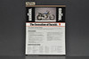 Vintage NOS 1983 Suzuki GS750 ES Motorcycle Brochure Dealer Spec Sheet OEM