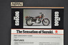 Vintage NOS 1983 Suzuki GS650 G Motorcycle Brochure Dealer Spec Sheet OEM