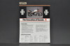 Vintage NOS 1983 Suzuki XN85 Turbo Motorcycle Brochure Dealer Spec Sheet READ