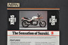 Vintage NOS 1983 Suzuki XN85 Turbo Motorcycle Brochure Dealer Spec Sheet READ
