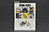 Vintage NOS 1975 Suzuki RM125 Motocross Brochure Motorcycle Dealer Specs OEM