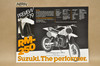 Vintage NOS 1979 Suzuki RM250 RM400 Motocross Brochure Motorcycle Dealer Specs
