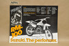 Vintage NOS 1979 Suzuki RM125 RM100 Motocross Preview Brochure Dealer Specs