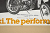 Vintage NOS 1979 Suzuki DS125 DS185 Motorcycle Preview Brochure Dealer Specs