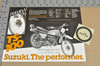 Vintage NOS 1979 Suzuki TS125 TS100 Motorcycle Preview Brochure Dealer Specs