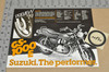 Vintage NOS 1979 Suzuki GS1000 E Motorcycle Preview Brochure Dealer Specs