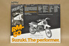 Vintage NOS 1979 Suzuki RM50 RM80 Motorcycle Preview Brochure Dealer Specs