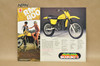 Vintage NOS 1978 Suzuki RM250 RM400 Motorcycle Brochure Motocross Dealer Specs