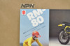Vintage NOS 1978 Suzuki RM80 RM50 Motorcycle Brochure Motocross Dealer Specs