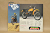 Vintage NOS 1978 Suzuki DS185 DS80 DS100 Brochure OEM Dealer Specs Motocross