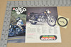 Vintage NOS 1978 Suzuki GS750 GS550 Motorcycle Brochure OEM Dealer Specs