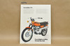 Vintage NOS 1971 Honda CL175 K5 Scrambler 175 Brochure OEM Dealer Specs