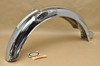 NOS Honda CB100 CB125 CL100 CL125 Chrome Rear Fender Mud Guard 80100-107-782 XW