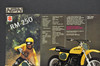 Vintage NOS 1976 Suzuki RM370 RM250 Motorcycle Brochure Motocross Dealer Specs