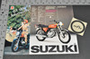 Vintage NOS 1976 Suzuki GT250 Hustler GT185 Adventurer Brochure Dealer Specs