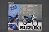 Vintage NOS 1976 Suzuki TC100 Blazer TS100 Honcho Brochure Dealer Specs OEM