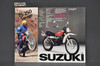 Vintage NOS 1976 Suzuki TS400 Apache TS250 Savage Brochure Dealer Specs OEM