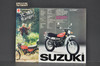 Vintage NOS 1976 Suzuki TS185 Sierra TC185 Ranger Brochure OEM Dealer Specs