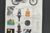 Vintage NOS 1960s Suzuki 120 Magnum B100 Brochure Motorcycle Dealer Specs OEM