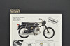 Vintage NOS 1960s Suzuki 120 Magnum B100 Brochure Motorcycle Dealer Specs OEM