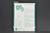 Vintage NOS 1966 Suzuki 120 Magnum B100 P Brochure Motorcycle Dealer Specs OEM
