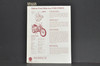 NOS 1966 Suzuki Trail 80 Hill-Billy K15 P Brochure Motorcycle Dealer Specs OEM