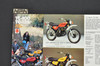 Vintage NOS 1977 Suzuki TC185 TC100 TC125 Brochure Motorcycle Dealer Specs OEM