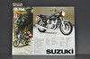 Vintage NOS 1977 Suzuki GT750 GT550 Brochure Motorcycle Dealer Specs OEM