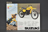 Vintage NOS 1976 Suzuki RM370 RM250 Brochure Motorcycle Specs Dealer Stamps
