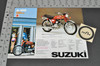 Vintage NOS 1976-77 Suzuki A100 Go-fer Brochure Motorcycle Specs Dealer Stamps