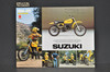 Vintage NOS 1976 Suzuki RM80 Brochure Motorcycle Specs Dealer Stamps MX OEM