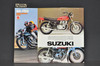 Vintage NOS 1977 Suzuki GS750 Motorcycle Brochure Specs Dealer Stamp OEM