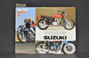 Vintage NOS 1977 Suzuki GS750 Brochure Motorcycle Specs Dealer Stamps OEM