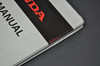 Vintage Honda OEM Service Manual 7 Ring 3" Gray Black Binder Only S0568