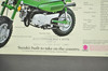 Vintage NOS 1973 Suzuki TS50 K Gaucho MT50 K Trailhopper Brochure Dealer Specs OEM