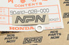 NOS Honda ATC200 CB200 CL90 CT90 S90 SL90 ST90 XL100 XR200 Washer 90482-028-000