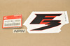 NOS Honda 1997-98 CBR600 F3 Cowl Panel Logo Emblem Decal Sticker 64232-MAL-A80ZA