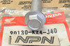 NEW OEM Honda CR125 R CR250 R CRF250 CRF450 Shock Link Bolt 90130-KZ4-J40