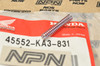 NOS Honda CR125 R CR250 R CR500 R CR80 R Lever Return Spring 45552-KA3-831