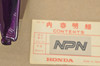 NOS Honda 95-96 GL1500 Gold Wing Magenta Side Cowling Deflector 64294-MN5-000 ZW